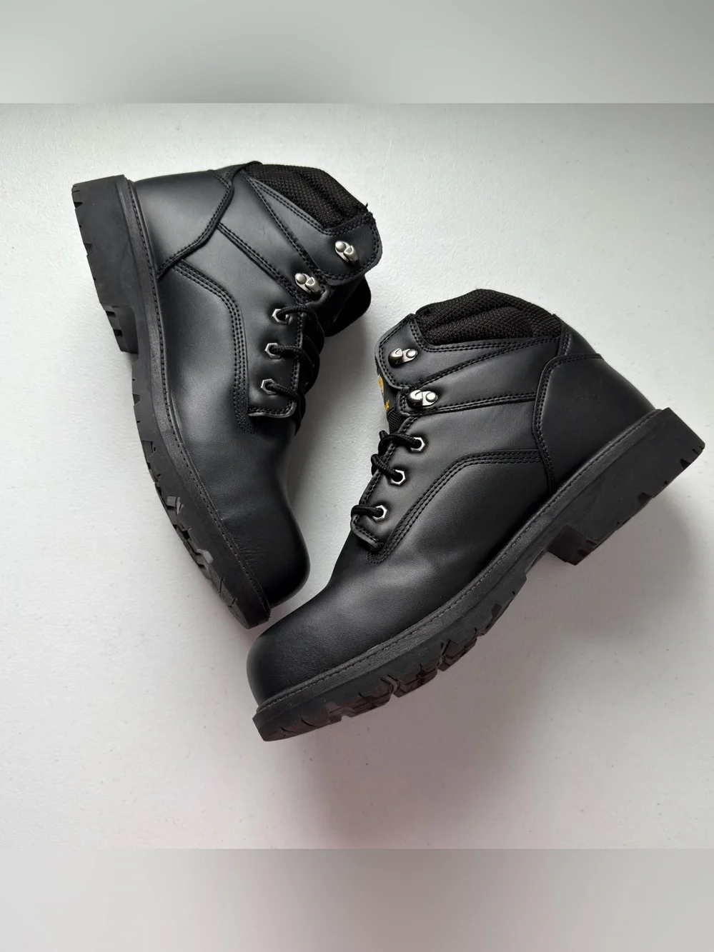Brahma Steel Toe Work Boots Men’s 12 Wide Black Safety Industrial
